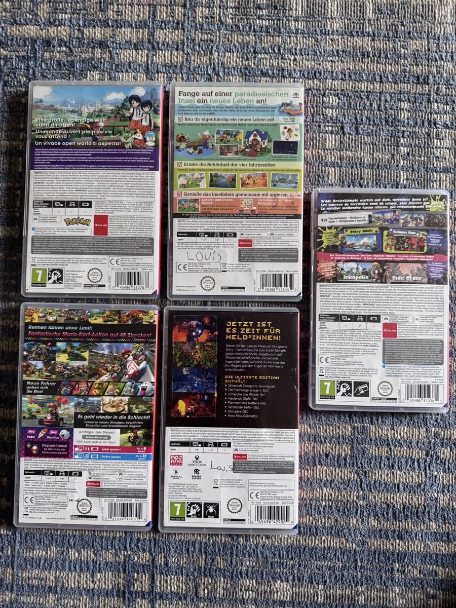 Nintendo Giochi: Nintendo Switch Game Bundle – Usato da Zofingen venduto da dDawge 1