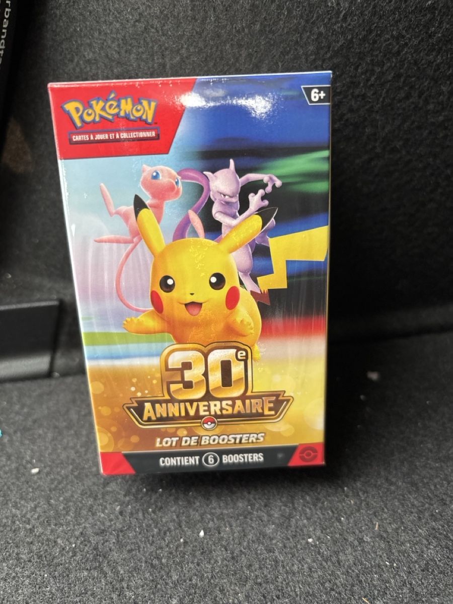 Pokémon Carte collezionabili: Bundle Pokémon 30e anniversaire 6 boosters scellé – Nuovo e nell'imballaggio originale da Romanel-sur-Lausanne venduto da fab3009