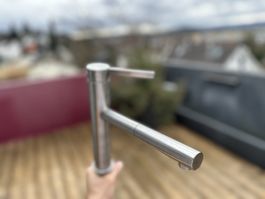KWC Armatur, Wasserhahn, Edelstahl neu