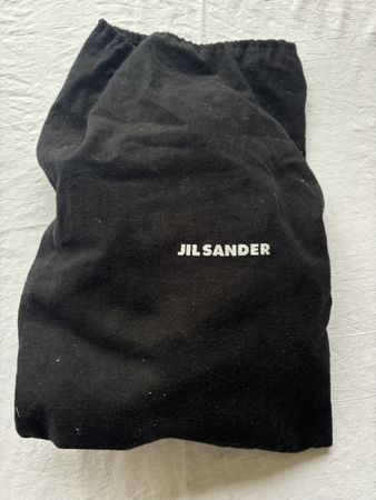 Jil Sander Leder High Knee Stiefel