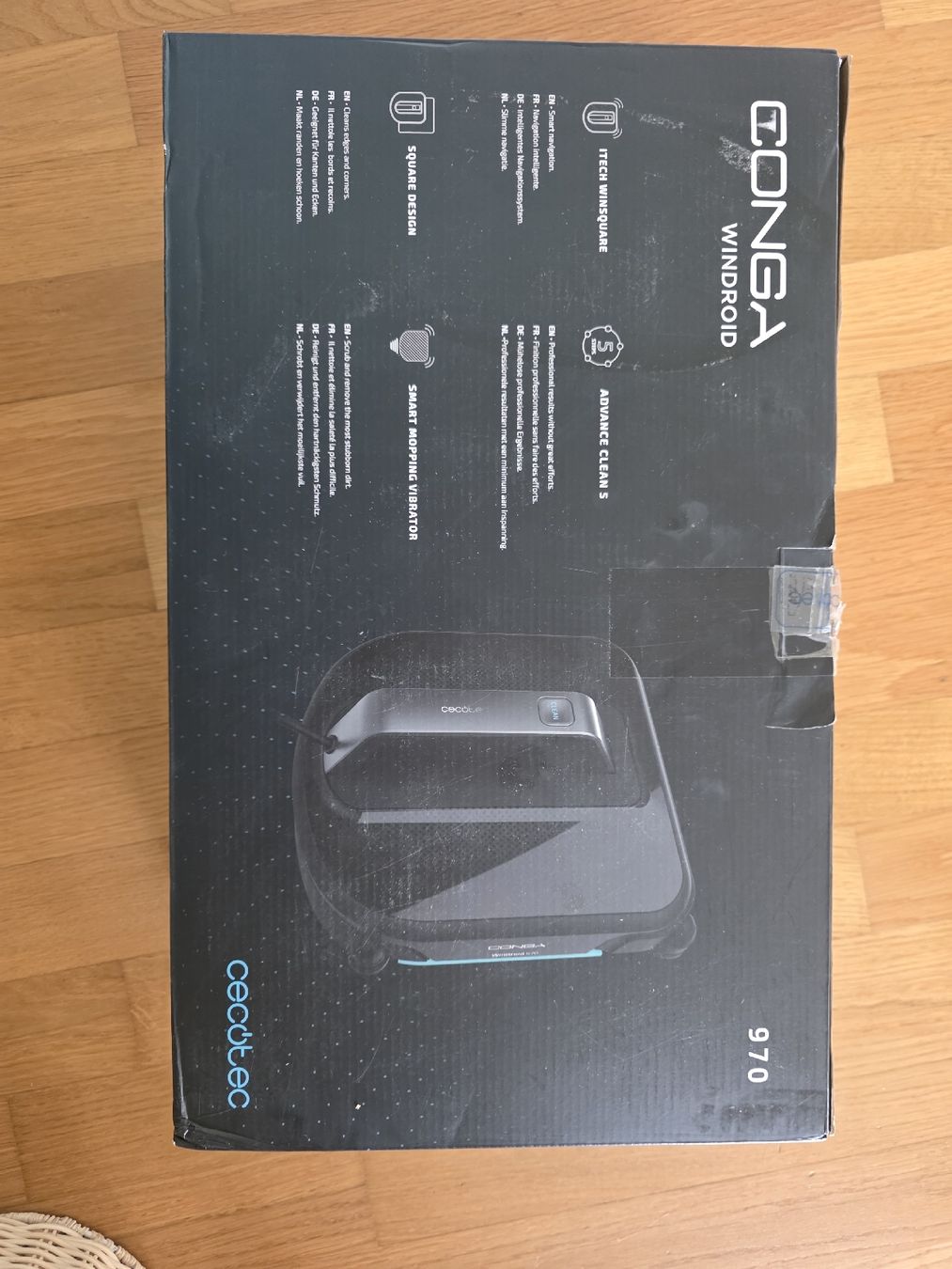Altro per la casa: Cecotec Conga WinDroid 970 Fensterputzer! Ein Rad blockiert. – Difettoso da Männedorf venduto da stivi1978 1