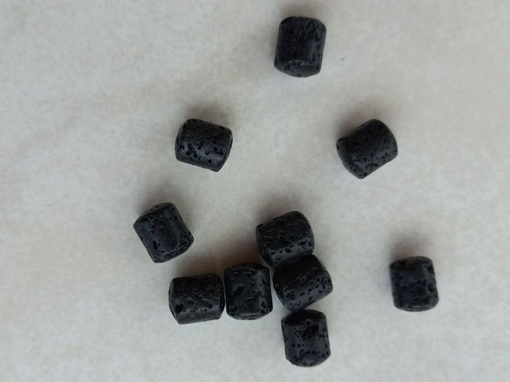 Pietre preziose: 10 Stk. Lava Edelsteine – Nuovo (secondo la descrizione) da Winistorf venduto da acreativ2 2