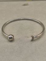 Vintage 925er Silber  Armreif mit Zirkonia
