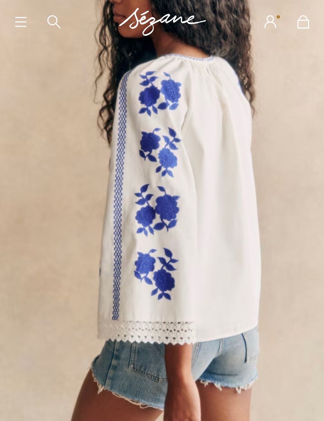 Sezane Camicette: *SEZANE* Bluse Sommer 40 – Usato da Pully venduto da Surflime 5