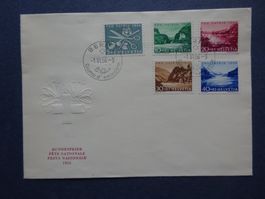 1956 Pro Patria FDC BERNA - Adresslos