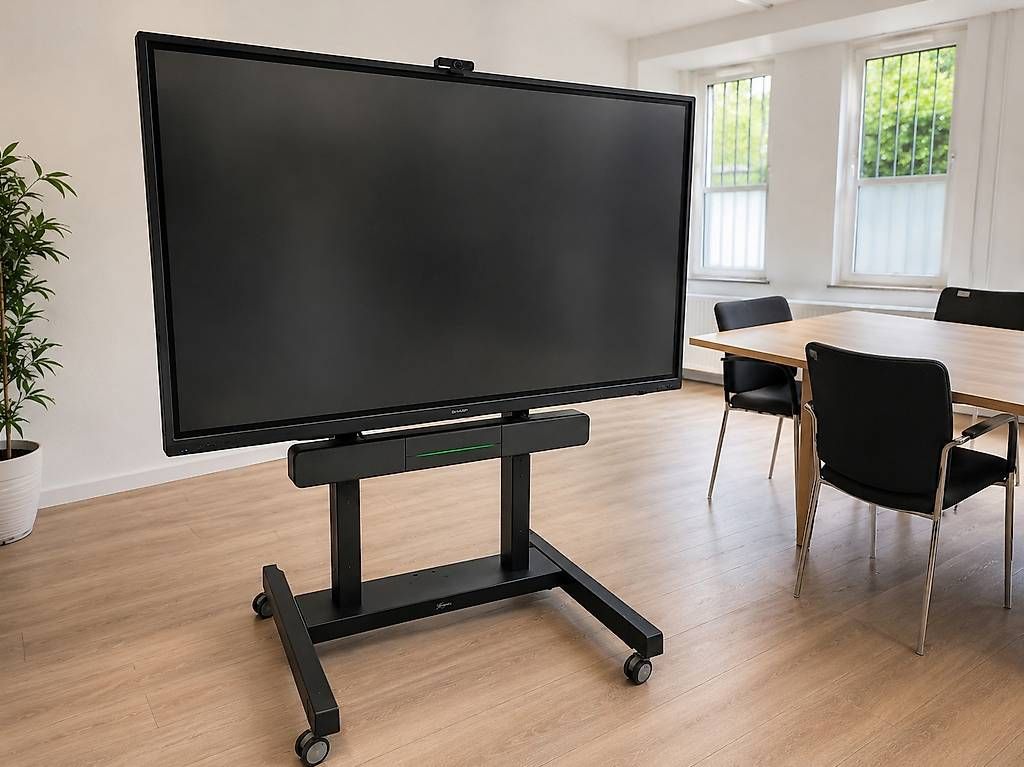Sharp Appareils TV: SHARP PN-85TH1  85 4K Touch-Display inkl. Rollwagen – D'occasion à Zürich par White_Marti