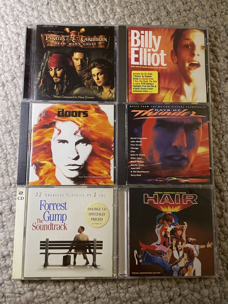 CDs: 6x Soundtrack  – Neu (gemäss Beschreibung) aus Reinach AG von trigger7811