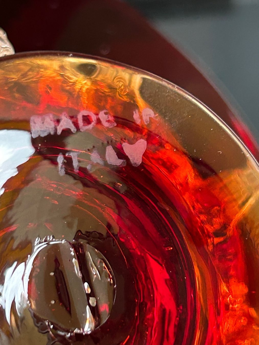 Murano Bicchieri: 2 kleine Murano Glas Schalen – Usato da rotkreuz venduto da baudisch 8