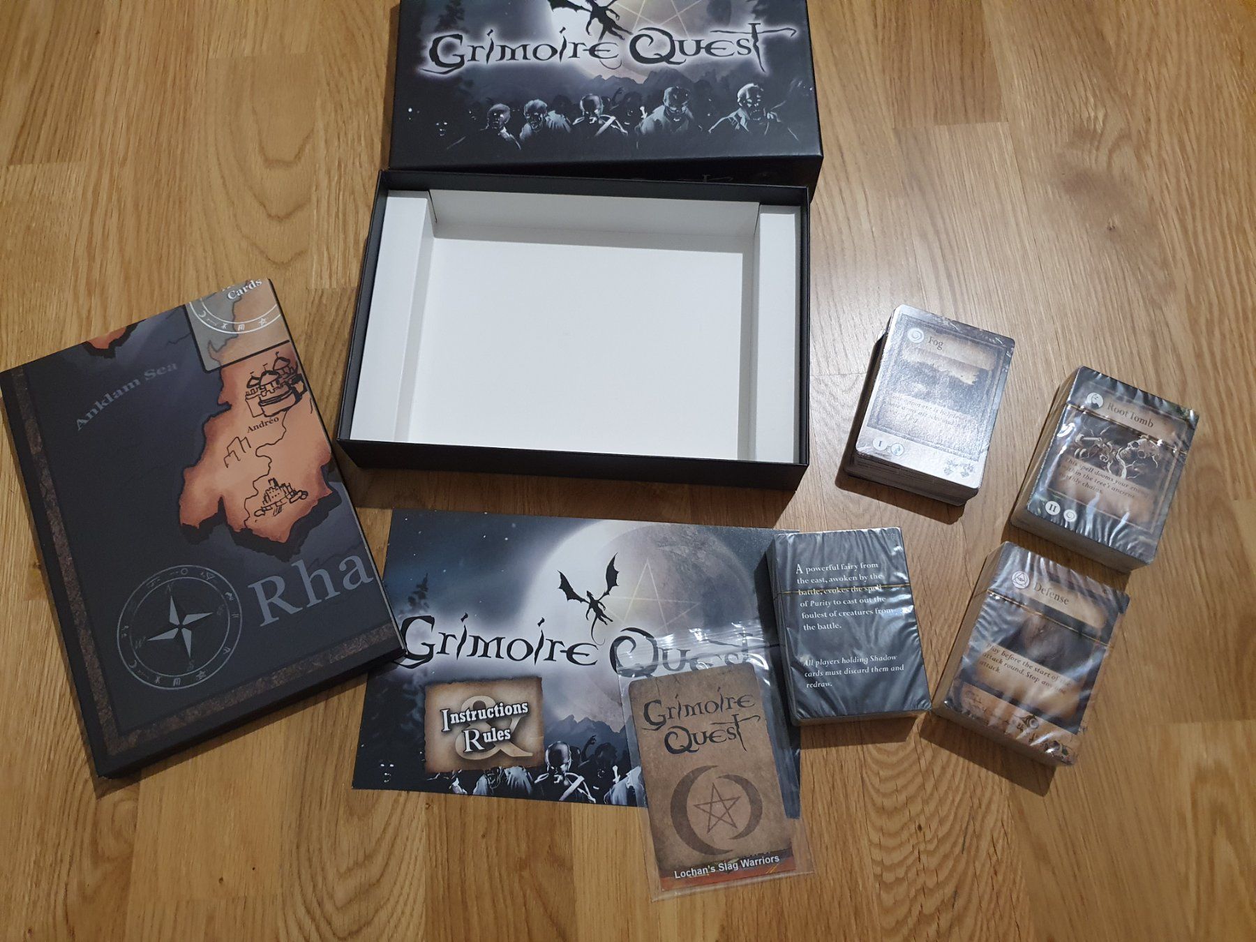 Giochi: Grimoire Quest (Kickstarter edition) – Nuovo e nell'imballaggio originale da Puidoux venduto da Svreber 2