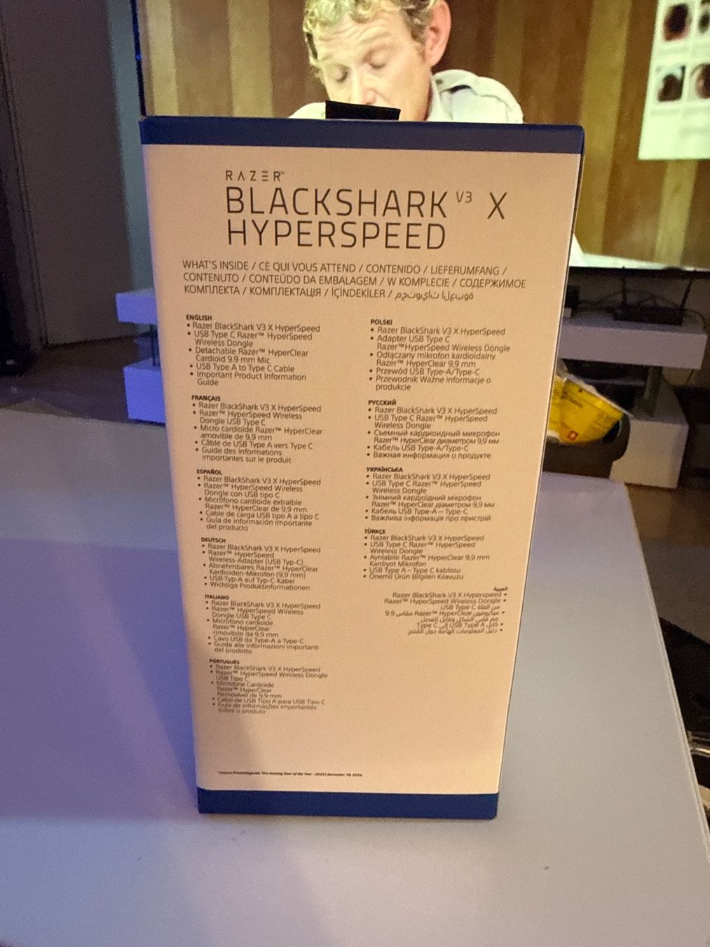 Razer Cuffie: Razer Blackshark V3 X Hyperspeed Wireless Headset Weiss PS – Nuovo (secondo la descrizione) da Allschwil venduto da meeresperle 1