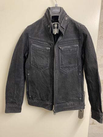 G-Star Raw Denim Jacket, Black, Size M