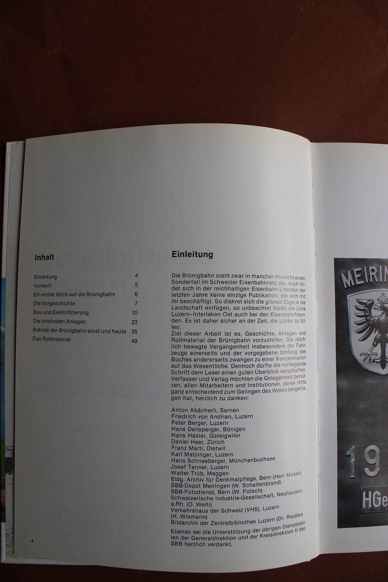 Libri: Die Brünigbahn : SBB auf schmaler Spur – Usato da Wettswil venduto da roma010 1