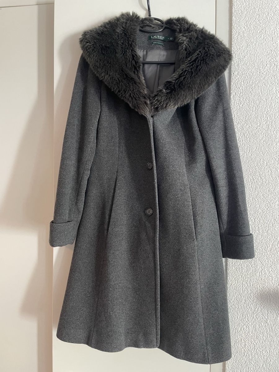 Ralph Lauren Manteaux: Ralph Lauren coat with fur collar – Neuf (Voir description) à Roche VD par closetcleanse
