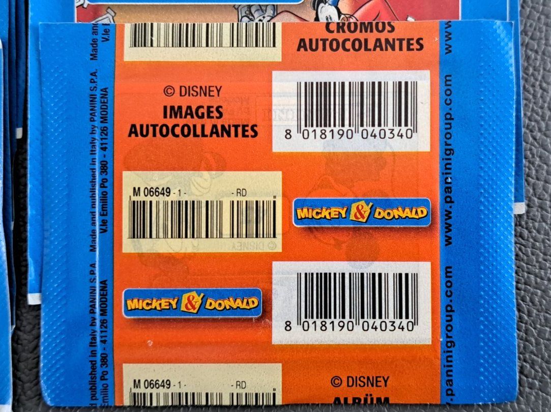 Panini Sammelbilder & Trading cards: 10 Stück Mickey & Donald Sticker Pack | Panini – Neu (gemäss Beschreibung) aus Reiden von Zizki 2