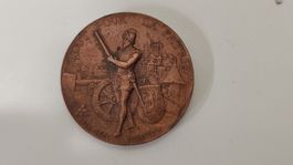 Schützenmedaille Genf 1887 Bronze  (S23)