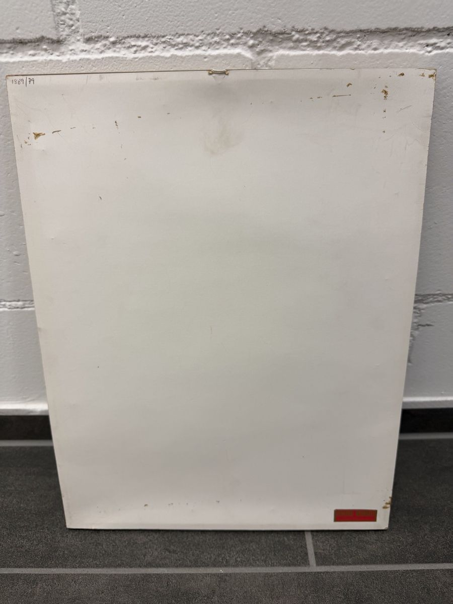 Gemälde: Alte surreale Original Radierung, 1973, Nr. 1/10 – Gebraucht aus Horn von HanSolo. 3