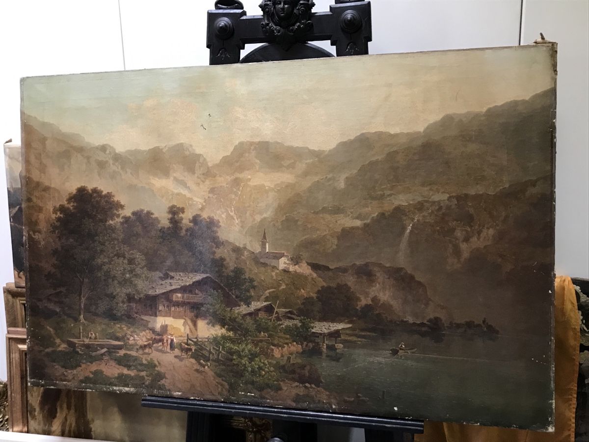 Dipinti: BÜTLER JOSEPH NIKLAUS  1822-1885 – Usato da Wolfhalden venduto da SecondAntique