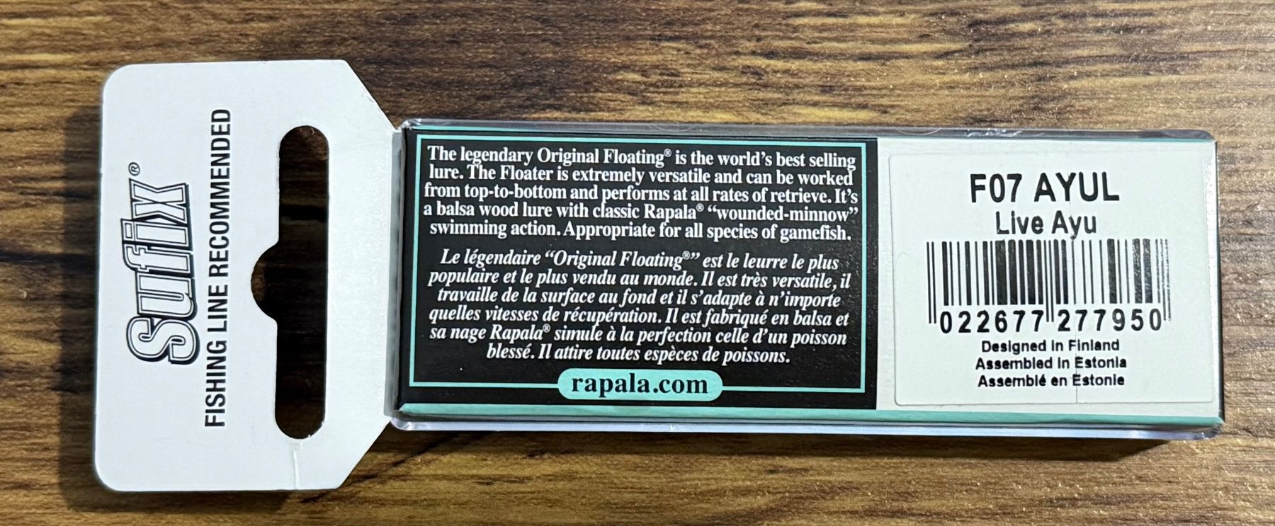 Rapala Esche: Rapala Original Floater - 7 cm 4 gr – Nuovo e nell'imballaggio originale da Widnau venduto da Fishingtackle_Oggy 1