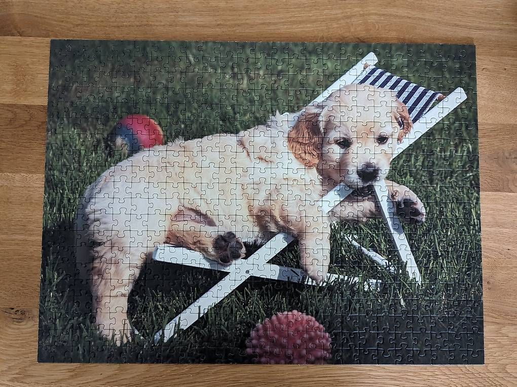 Ravensburger Puzzle: Ravensburger Puzzle "Golden Retriever" – Usato da Nidau venduto da joe00 1