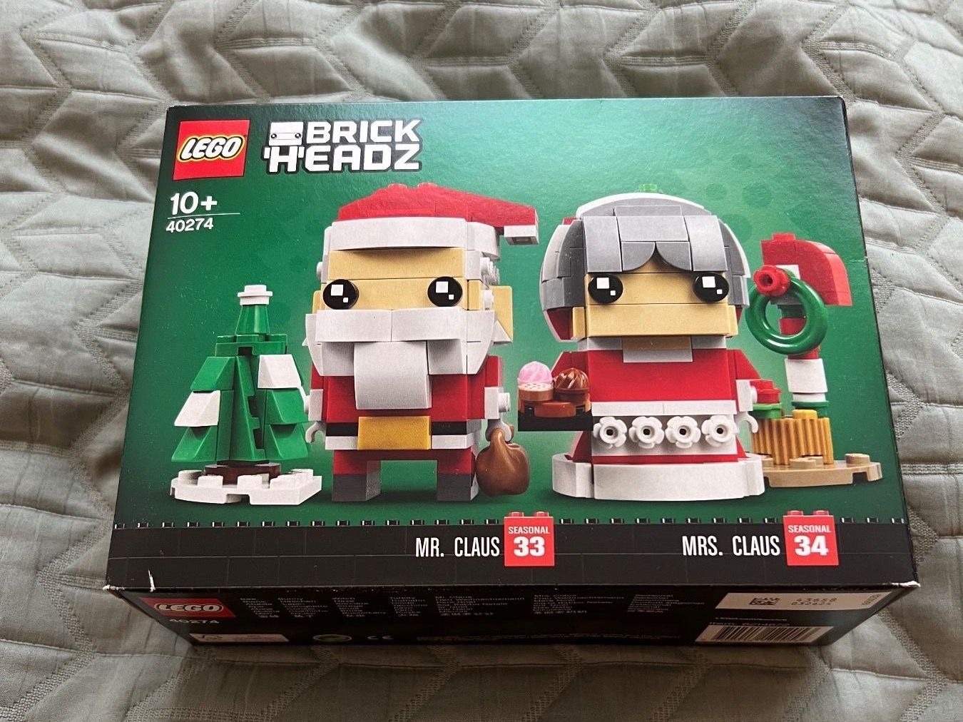 Lego Baukästen: LEGO BrickHeadz Mr. & Mrs Claus 40274 – Neu und originalverpackt aus Liestal von bompalompalomp