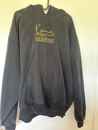 Karl Kani Kapuzenpullover schwarz Grösse XL gebraucht