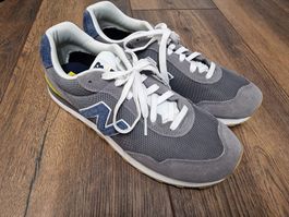 Sneaker, New Balance, grau/blau, 44.5, wie neu