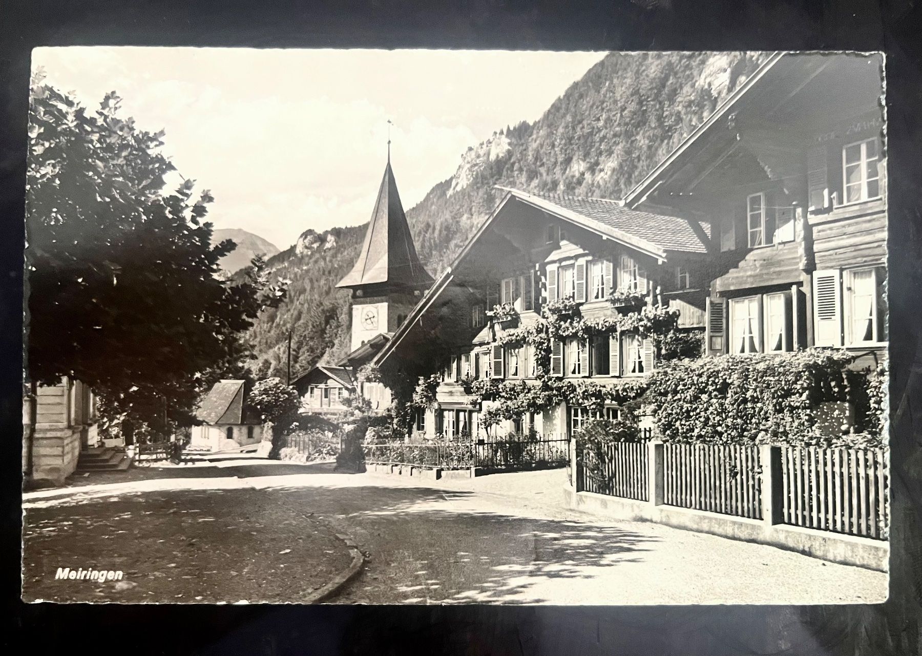 Ansichtskarten: Alte Ansichtskarte Meiringen,  ca. 1940 – Gebraucht aus Basel von so1_nf6l
