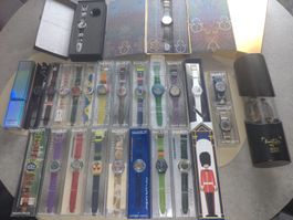 24 x Swatch Uhren zum verkauf aus Sammlung