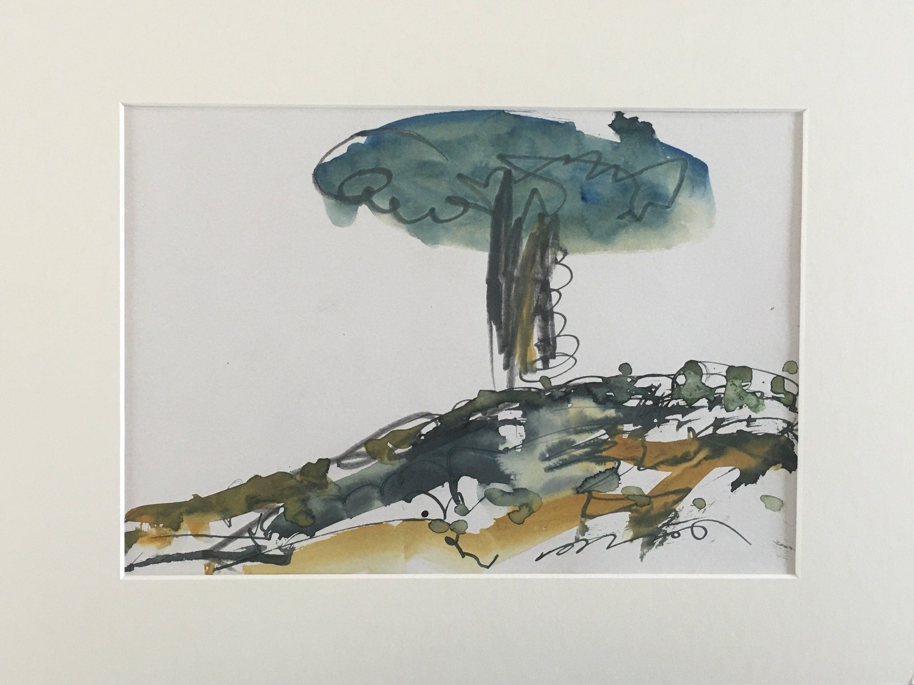Dipinti: Christiaan Paul Damsté "Komposition" AQUARELL – Usato da Nennigkofen venduto da Schamane75 1