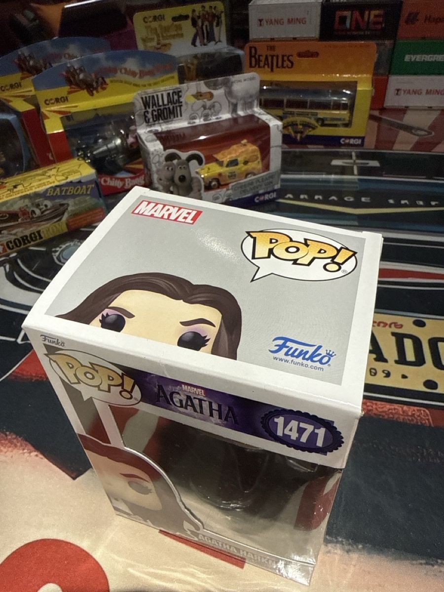Marvel Statuette: Funko Pop Marvel Agatha Harkness 1471 ungeöffnet – Nuovo e nell'imballaggio originale da Basel venduto da Zomeg 4