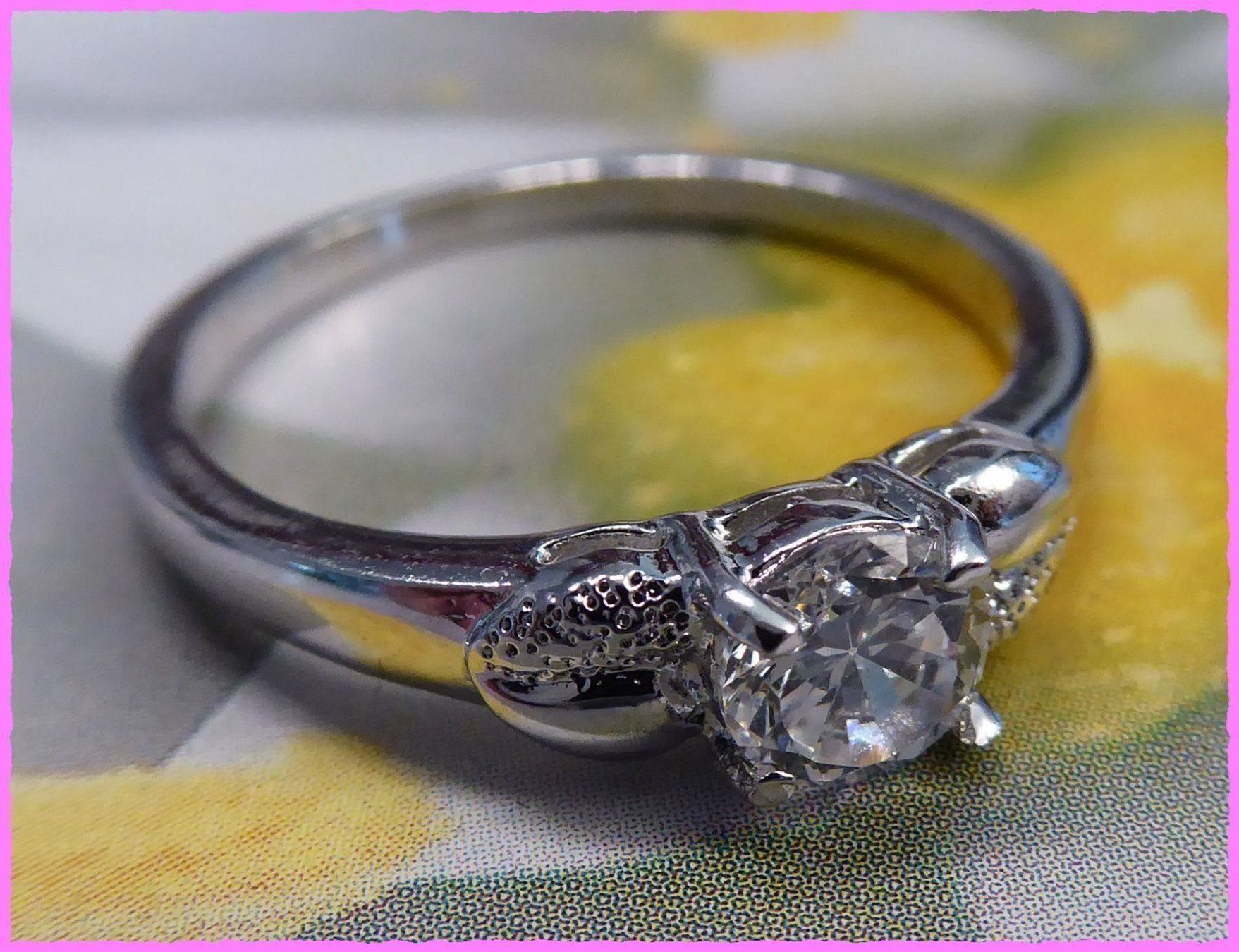 Anelli: Bezaubernder Ring mit Zirkonia – Nuovo e nell'imballaggio originale da Oberglatt ZH venduto da Diamond-Girl 3