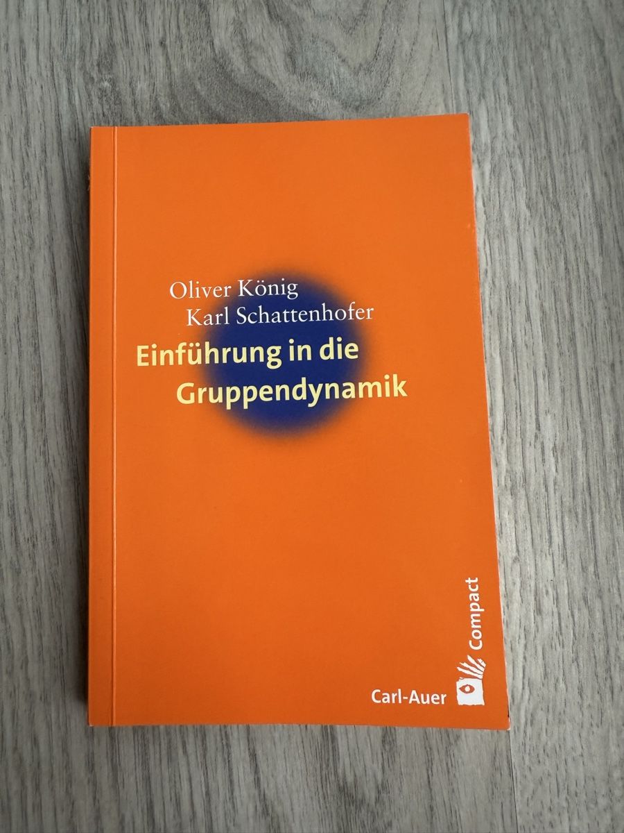 Libri: Einführung in die Gruppendynamik – Nuovo (secondo la descrizione) da Wald ZH venduto da 2kndPlant
