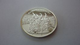 Silbermedaille : Basler Fasnacht , Volksbräuche ;PP