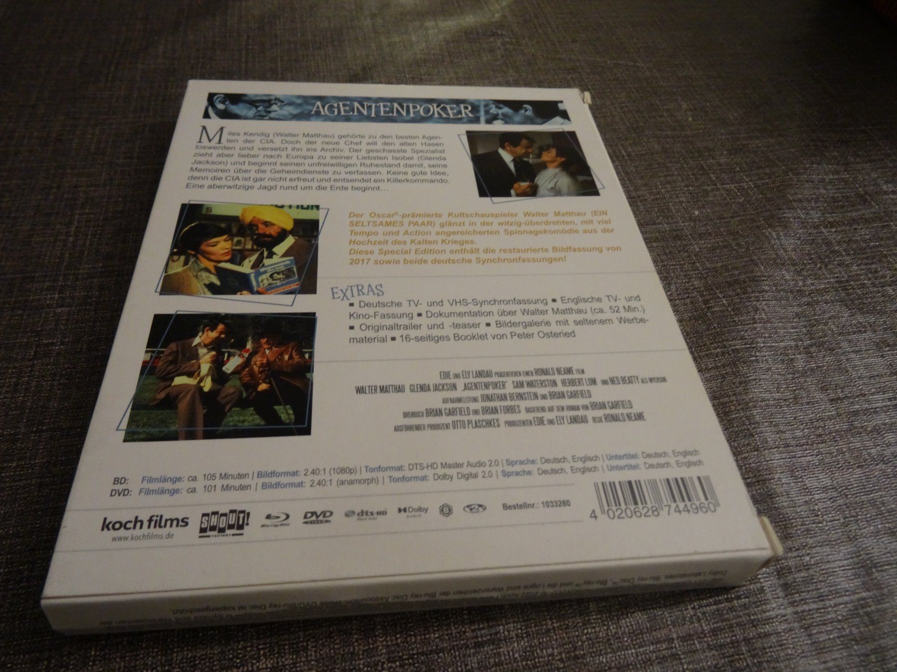Alle DVDs: Agentenpoker Blu-ray DVD – Gebraucht aus Olten von Disc-Verkauf 2