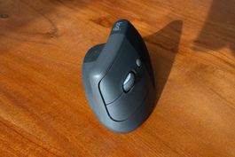 Logitech Maus für Linkshänder, Bluetooth + USB