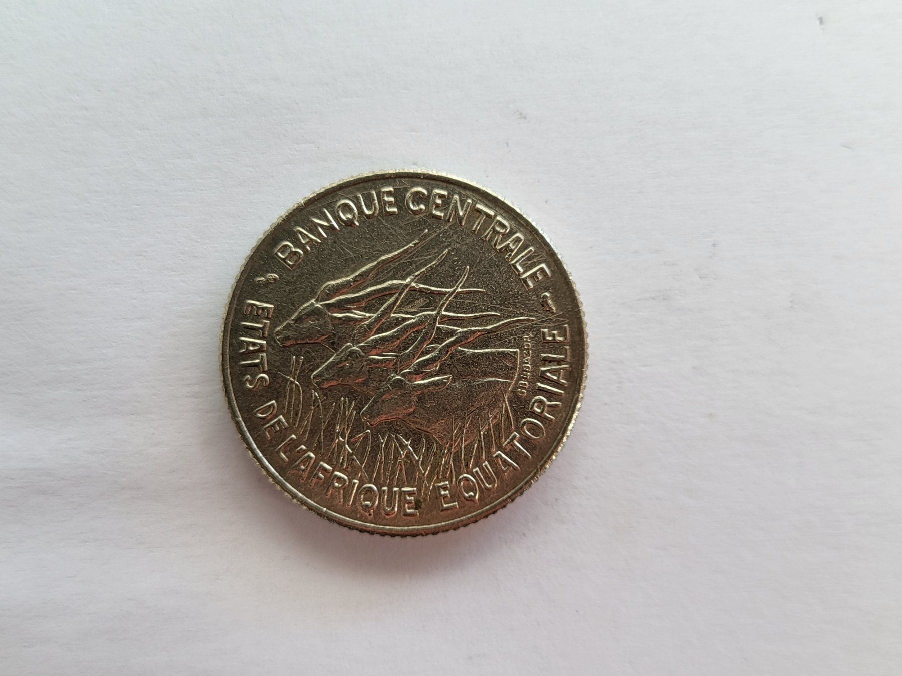 Tutti le monete: 100 Francs 1966 Äquatorialafrika – Usato da Pravidondaz venduto da LVtik 1