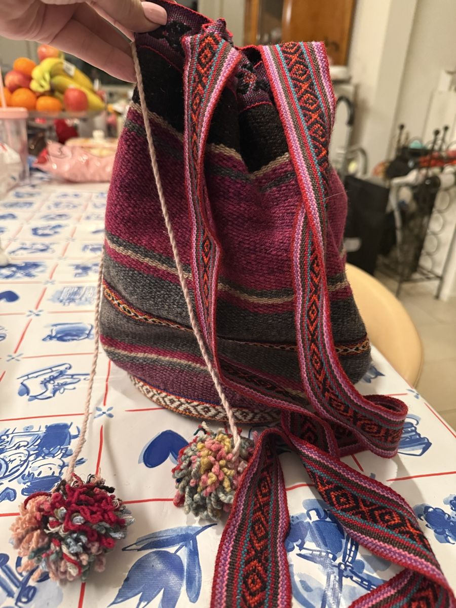 Mochila Wayuu Borse da donna: Handwoven bag – Nuovo (secondo la descrizione) da Mendrisio venduto da ketolin 1