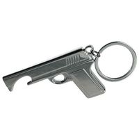 Schlüsselanhänger / Flaschenöffner in Pistolenform