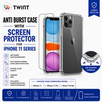 Anti Burst Hülle+Panzerglas für iPhone 11/11 Pro /11 Pro Max