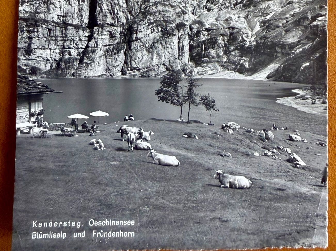 Cartoline postali: Oeschinensee  1966 – Usato da Lutry venduto da Ediego 1