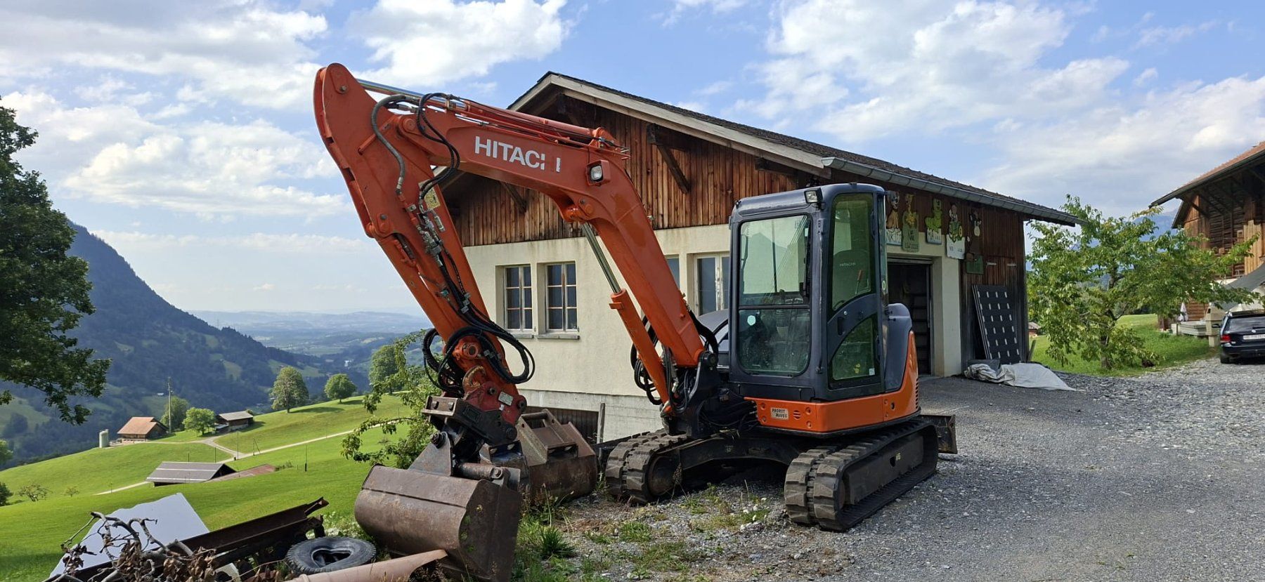 Hitachi Bagger: Hitachi 6.5 tonnen – Gebraucht aus Scharnachtal von ton_x9rg 5