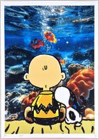 Death NYC Ltd Ed Pop Art Druck"  Nemo Charlie & Snoopy