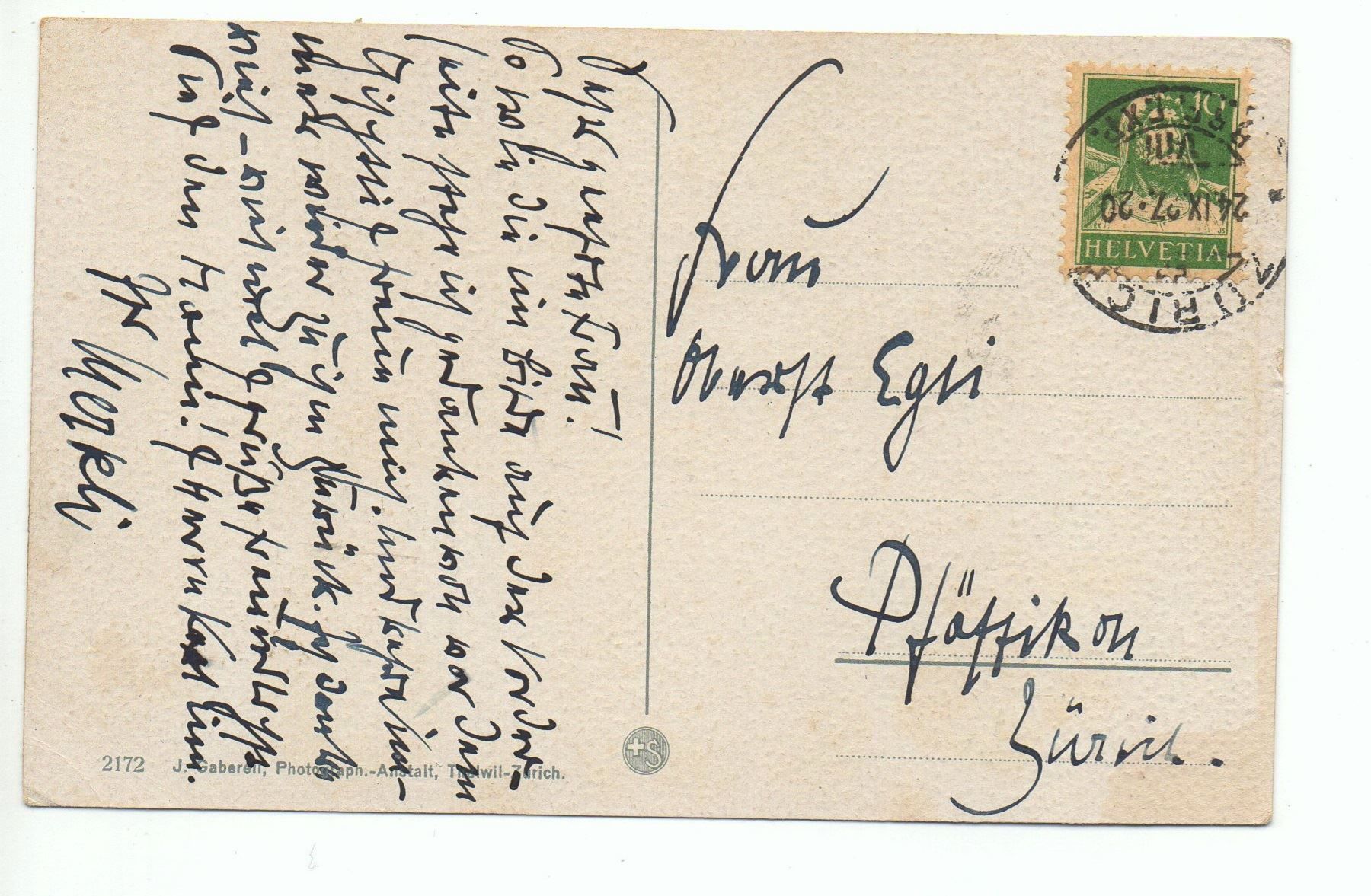 Cartoline postali: GITZI drei Ziegen – Usato da Jona venduto da philajona 1
