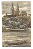 Postkarte Basel Münster 1912 Pro Juventute Für die Jugend