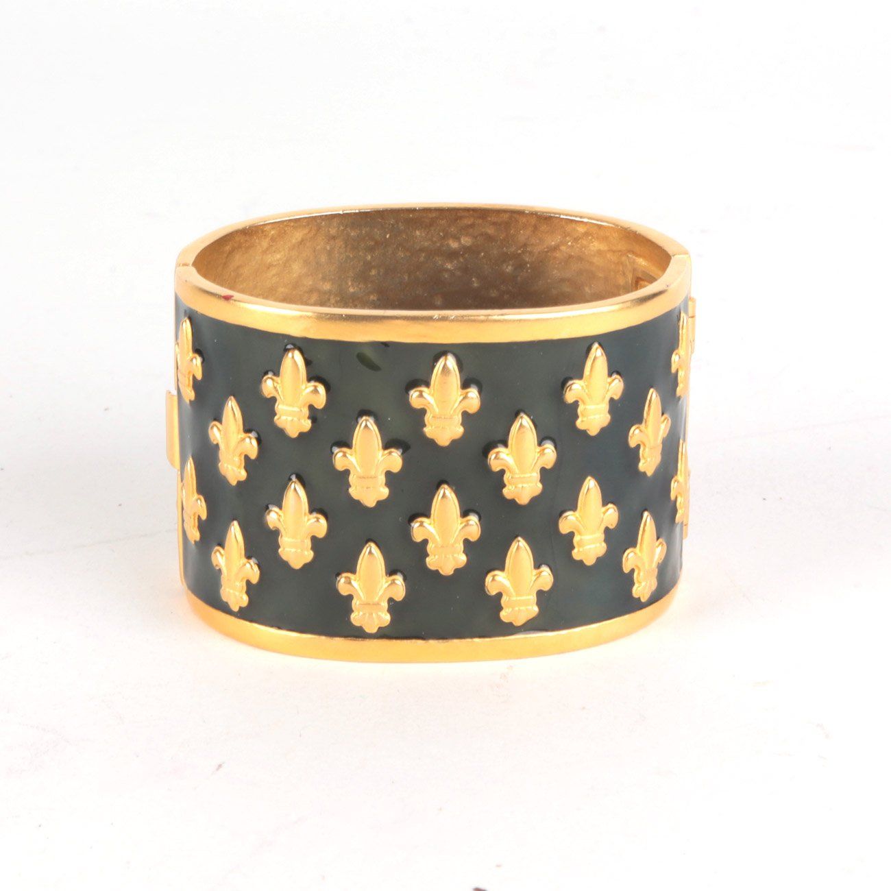 Karl Lagerfeld Armbänder & -reifen: Manchette en laiton Karl Lagerfeld – Gebraucht aus Delémont von Le38.shop