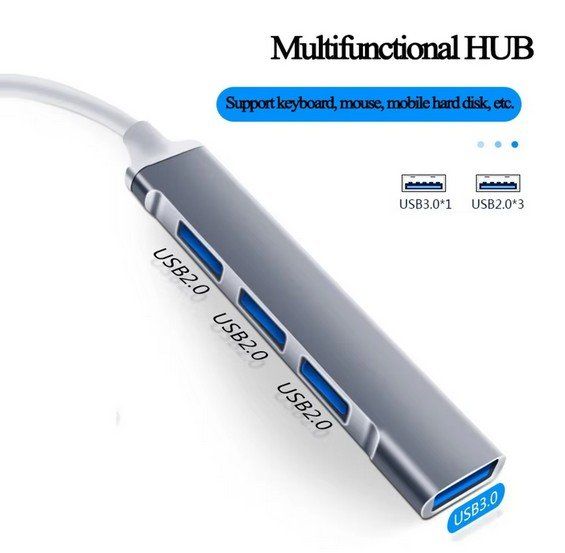 Hub & Switch: NEU High Speed 4 fach USB Hub – Nuovo e nell'imballaggio originale da St. Margarethen TG venduto da Smiley-Face 4