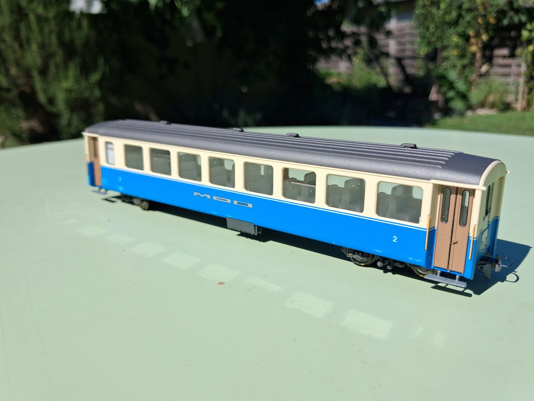 Bemo Modellini di ferrovie: Bemo H0m MOB B 201 3290 – Usato da Cheyres venduto da Thiele 2