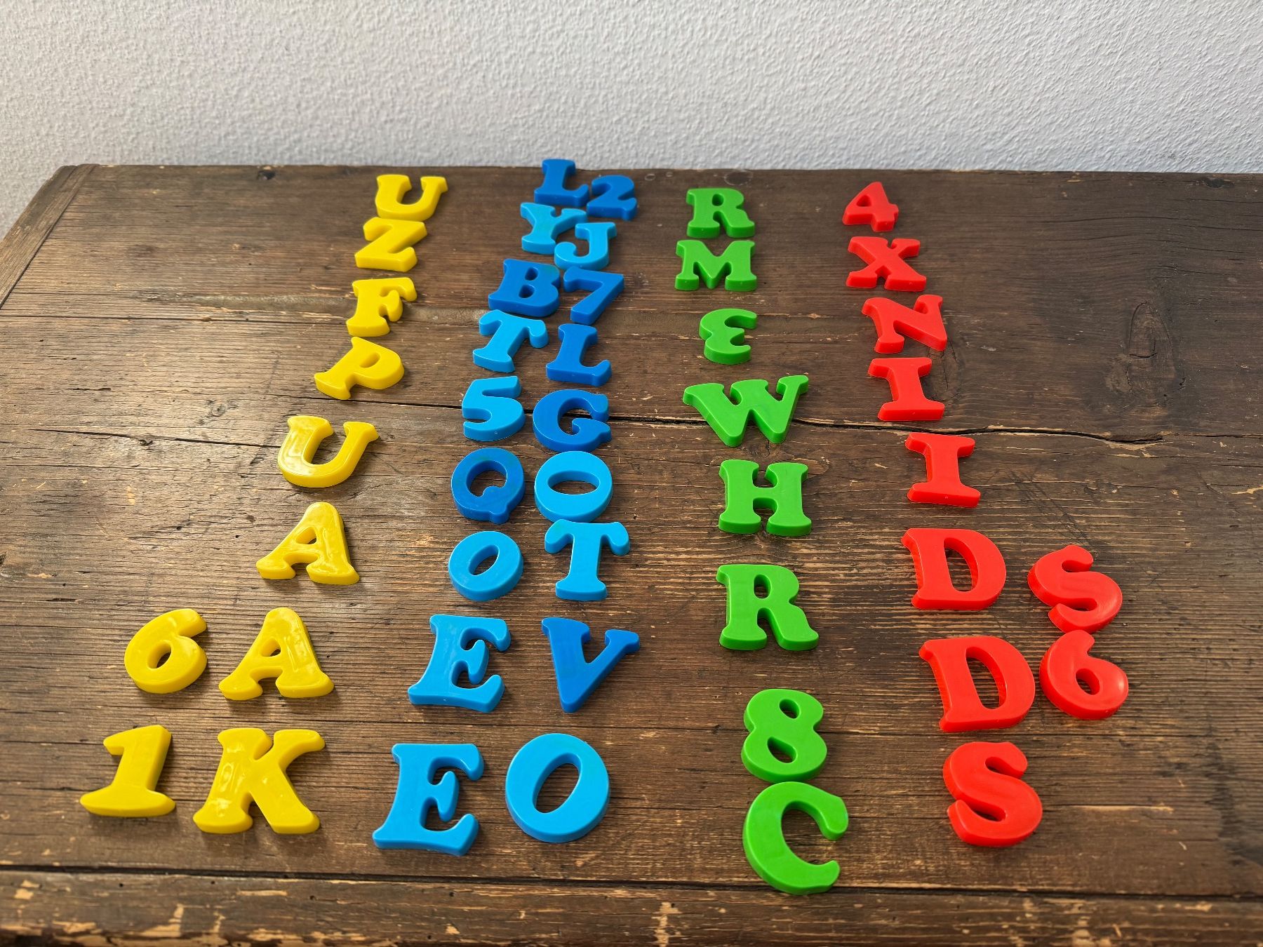 Calamite: Magnet-Buchstaben | Buchstaben - magnetisch - in Farbe – Usato da Köniz venduto da meerundwind