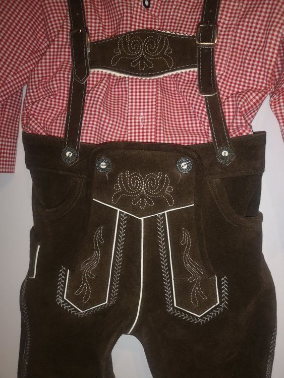 Costumi: Kinder Lederhose Gr.86/92 – Nuovo (secondo la descrizione) da Oftringen venduto da joa_bbm2 2