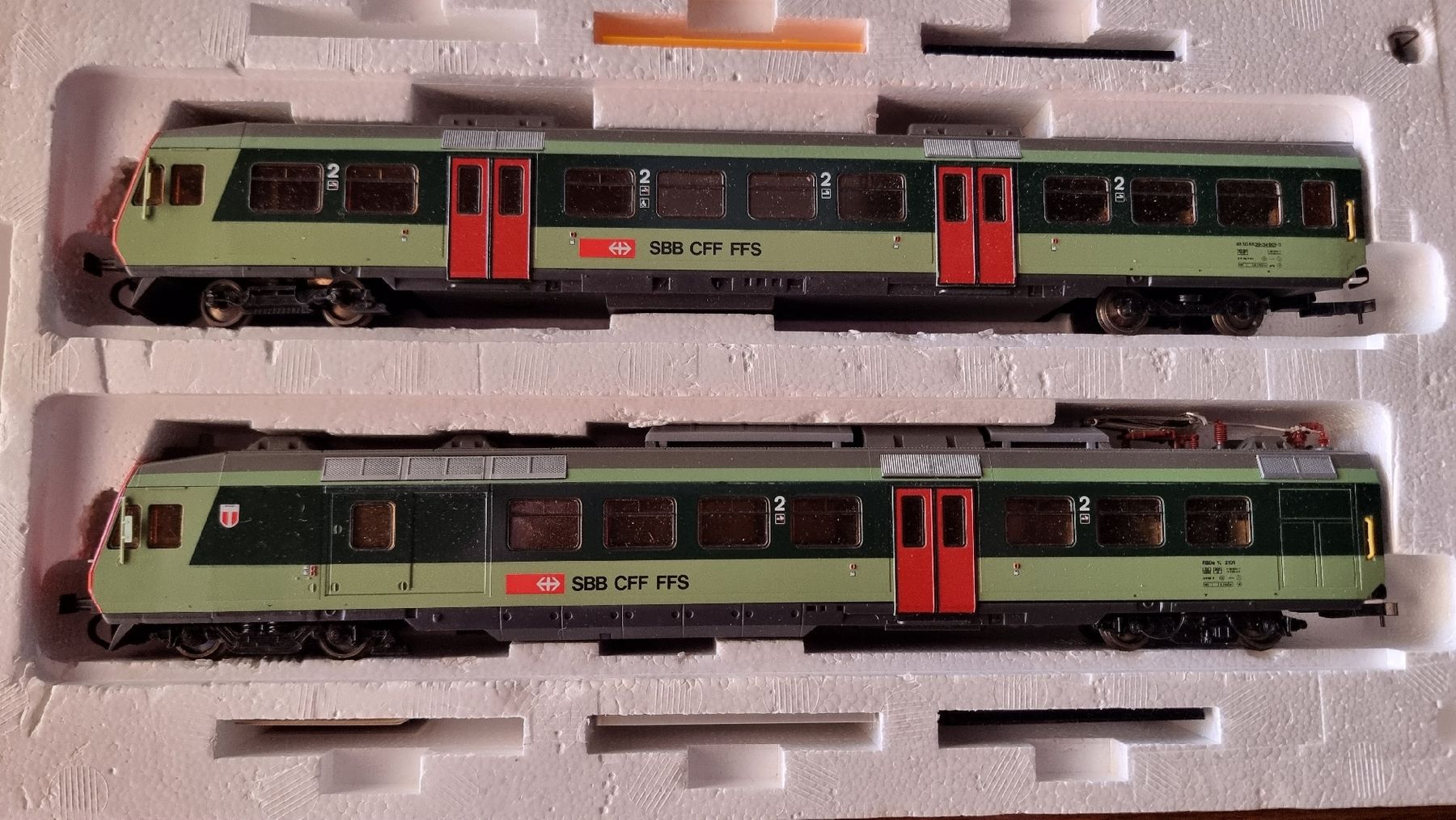 Liliput Modellini di ferrovie: Liliput SBB NPZ Prototyp 5 Teilig – Usato da Au ZH venduto da Krokodil08 1